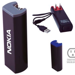 A2361 - BATERÍA PORTÁTIL CON ADAPTADOR DE LUZ CAP. 2200 mAh ORSON - Image 1