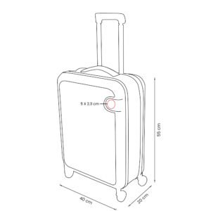SIN 821 - MALETA TROLLEY KLINK - MALETAS TROLLEY - Image 2