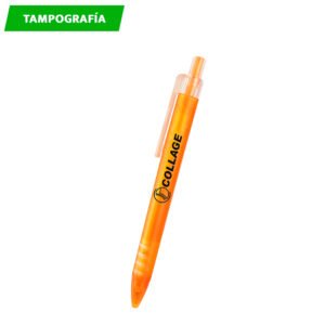 INN-BL-038 – Bolígrafo de plástico Evia. - Image 2