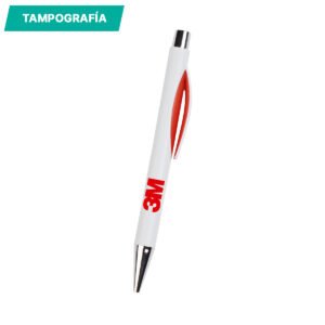 INN-BL-084 – Bolígrafo de plástico Ginebra. - Image 3