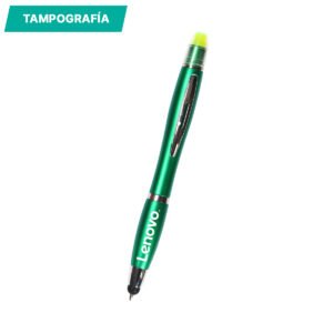 INN-BL-092 – Bolígrafo de plástico Luki. - Image 2