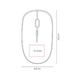 MOU 090 - MOUSE WELLE - ACCESORIOS DE COMPUTO - Image 2