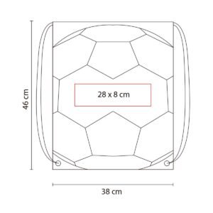 SIN 240 – BOLSA SOCCER – BOLSA MOCHILA - Image 2