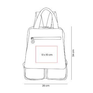 SIN 561 - MOCHILA LEYDI - MOCHILAS EJECUTIVAS - Image 2