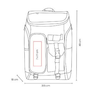 SIN 570 - MOCHILA DABIR - MOCHILAS DEPORTIVAS - Image 2
