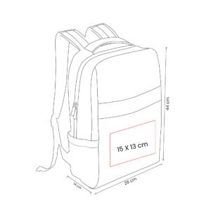 SIN 715 - MOCHILA ZUIDAS - MOCHILAS EJECUTIVAS - Image 2