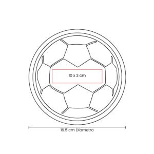 SOC 971 – TABLA SOCCER – TABLAS Y SETS DE QUESOS - Image 2