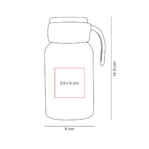 TMPS 191 - TERMO PETITE - TERMO METALICO - Image 2