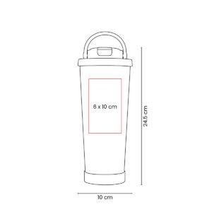 TMPS 221 - TERMO VIER - TERMO METALICO - Image 2