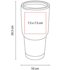 TMPS 62 - TERMO YANGRA - TERMO METALICO - Image 2