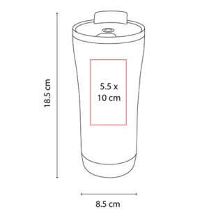 TMPS 82 - TERMO BURGO - TERMO METALICO - Image 2